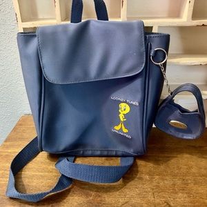 Tweetie Bird Looney Authentic Waterproof Backpack